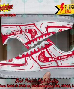 FC Thun Hot Trend 2024 Custom Nike Air Force Sneakers