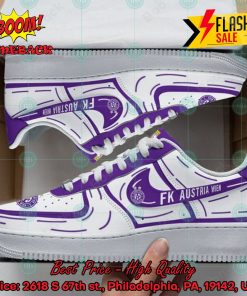 FK Austria Wien Hot Trend 2024 Custom Nike Air Force Sneakers