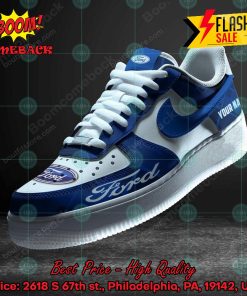 Ford Personalized Name Custom Nike Air Force Sneakers