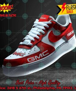 GMC Personalized Name Custom Nike Air Force Sneakers