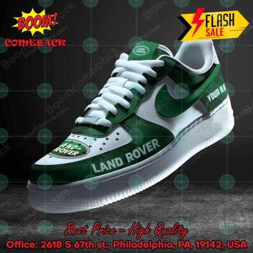 Land Rover Personalized Name Custom Nike Air Force Sneakers