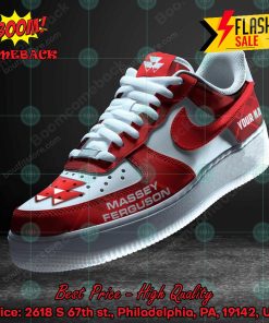 Massey Ferguson Personalized Name Custom Nike Air Force Sneakers