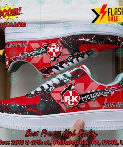 Personalized Name 1. FC Kaiserslautern Trending 2024 Custom Nike Air Force Sneakers