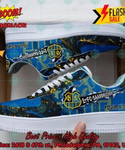 Personalized Name 1. FC Saarbrucken Trending 2024 Custom Nike Air Force Sneakers