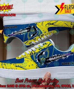 Personalized Name ASM Clermont Auvergne Trending 2024 Custom Nike Air Force Sneakers