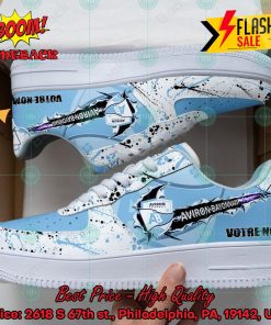 Personalized Name Aviron Bayonnais Trending 2024 Custom Nike Air Force Sneakers