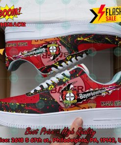 Personalized Name Bayer 04 Leverkusen Trending 2024 Custom Nike Air Force Sneakers