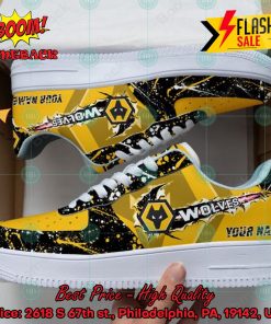 Personalized Name Borussia Dortmund II Trending 2024 Custom Nike Air Force Sneakers