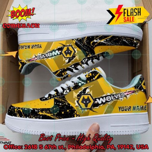 Personalized Name Borussia Dortmund II Trending 2024 Custom Nike Air Force Sneakers