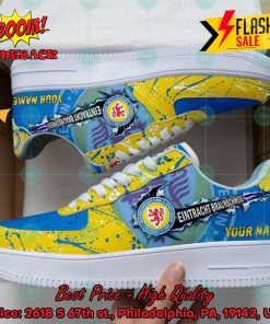 Personalized Name Eintracht Braunschweig Trending 2024 Custom Nike Air Force Sneakers