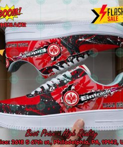 Personalized Name Eintracht Frankfurt Trending 2024 Custom Nike Air Force Sneakers