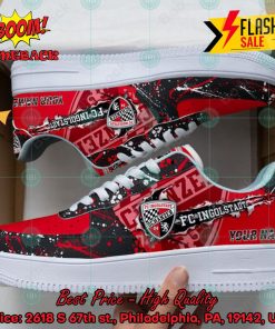 Personalized Name FC Ingolstadt 04 Trending 2024 Custom Nike Air Force Sneakers