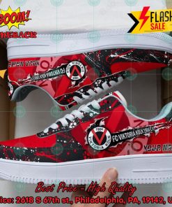 Personalized Name FC Viktoria Koln Trending 2024 Custom Nike Air Force Sneakers