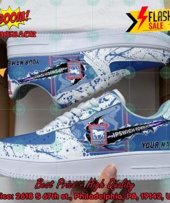 Personalized Name Ipswich Town FC Trending 2024 Custom Nike Air Force Sneakers