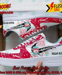 Personalized Name Liverpool FC Trending 2024 Custom Nike Air Force Sneakers