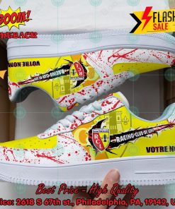 Personalized Name Racing Club de Lens Trending 2024 Custom Nike Air Force Sneakers