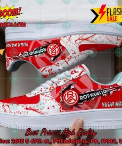 Personalized Name Rot-Weiss Essen e.V Trending 2024 Custom Nike Air Force Sneakers