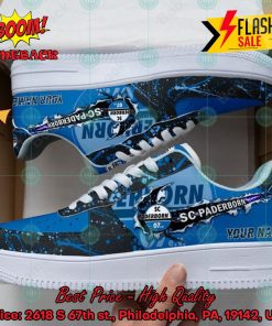 Personalized Name SC Paderborn Trending 2024 Custom Nike Air Force Sneakers