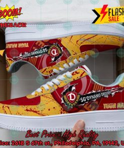 Personalized Name SG Dynamo Dresden Trending 2024 Custom Nike Air Force Sneakers