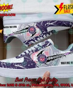 Personalized Name Toulouse Football Club Trending 2024 Custom Nike Air Force Sneakers