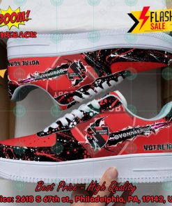 Personalized Name US Oyonnax Rugby Trending 2024 Custom Nike Air Force Sneakers