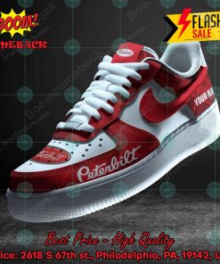 Peterbilt Personalized Name Custom Nike Air Force Sneakers