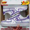 Schwarz-Weiss Bregenz Hot Trend 2024 Custom Nike Air Force Sneakers