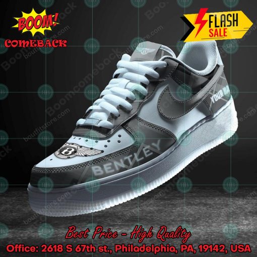 Bentley Personalized Name Custom Nike Air Force Sneakers