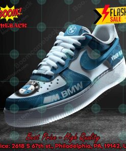 BMW M GmbH Personalized Name Custom Nike Air Force Sneakers