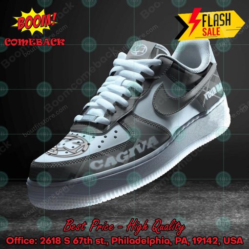 Cagiva Personalized Name Custom Nike Air Force Sneakers