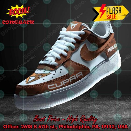 Cupra Personalized Name Custom Nike Air Force Sneakers