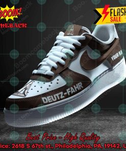 Deutz-Fahr Personalized Name Custom Nike Air Force Sneakers