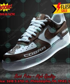 Ford Mustang SVT Cobra Personalized Name Custom Nike Air Force Sneakers