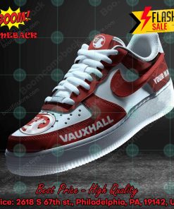 Vauxhall Personalized Name Custom Nike Air Force Sneakers