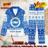 Chelsea FC Deer Horn Personalized Name Pajamas Set For Christmas 2024