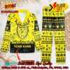 Cambridge United FC Deer Horn Personalized Name Pajamas Set For Christmas 2024