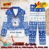 Burnley FC Deer Horn Personalized Name Pajamas Set For Christmas 2024