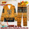 Cardiff City FC Deer Horn Personalized Name Pajamas Set For Christmas 2024