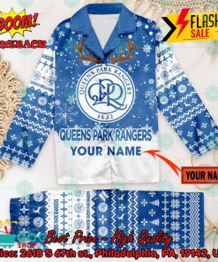 queens park rangers fc deer horn personalized name pajamas set for christmas 2024 2 bxGtw