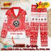 Queens Park Rangers FC Deer Horn Personalized Name Pajamas Set For Christmas 2024