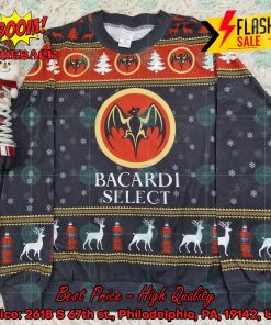 Trending 2024 Bacardi Select Ugly Christmas Sweater