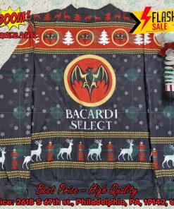 Trending 2024 Bacardi Select Ugly Christmas Sweater