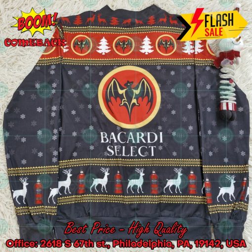 Trending 2024 Bacardi Select Ugly Christmas Sweater