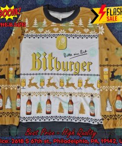 Trending 2024 Bitburger Ugly Christmas Sweater