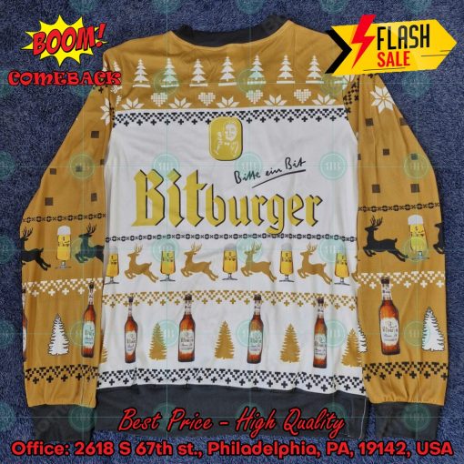 Trending 2024 Bitburger Ugly Christmas Sweater