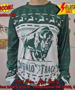 Trending 2024 Buffalo Trace Ugly Christmas Sweater