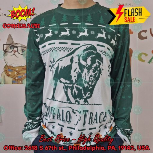 Trending 2024 Buffalo Trace Ugly Christmas Sweater