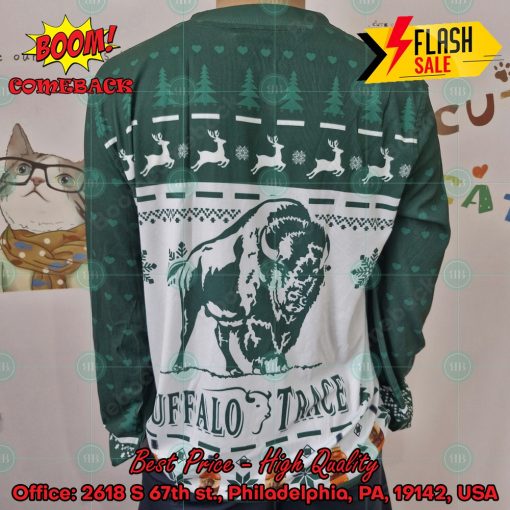 Trending 2024 Buffalo Trace Ugly Christmas Sweater