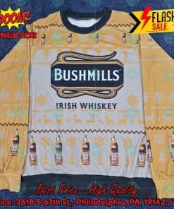 Trending 2024 Bushmills Irish Whiskey Ugly Christmas Sweater