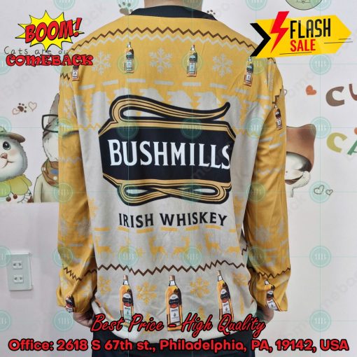 Trending 2024 Bushmills Irish Whiskey Ugly Christmas Sweater